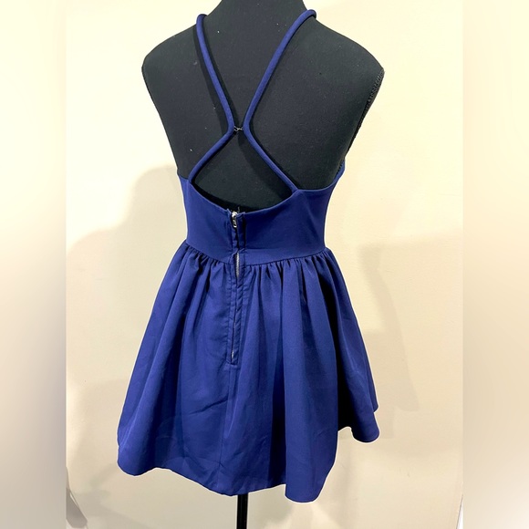 ANGEL BIBA navy romper with skirt overlay - Picture 2 of 15